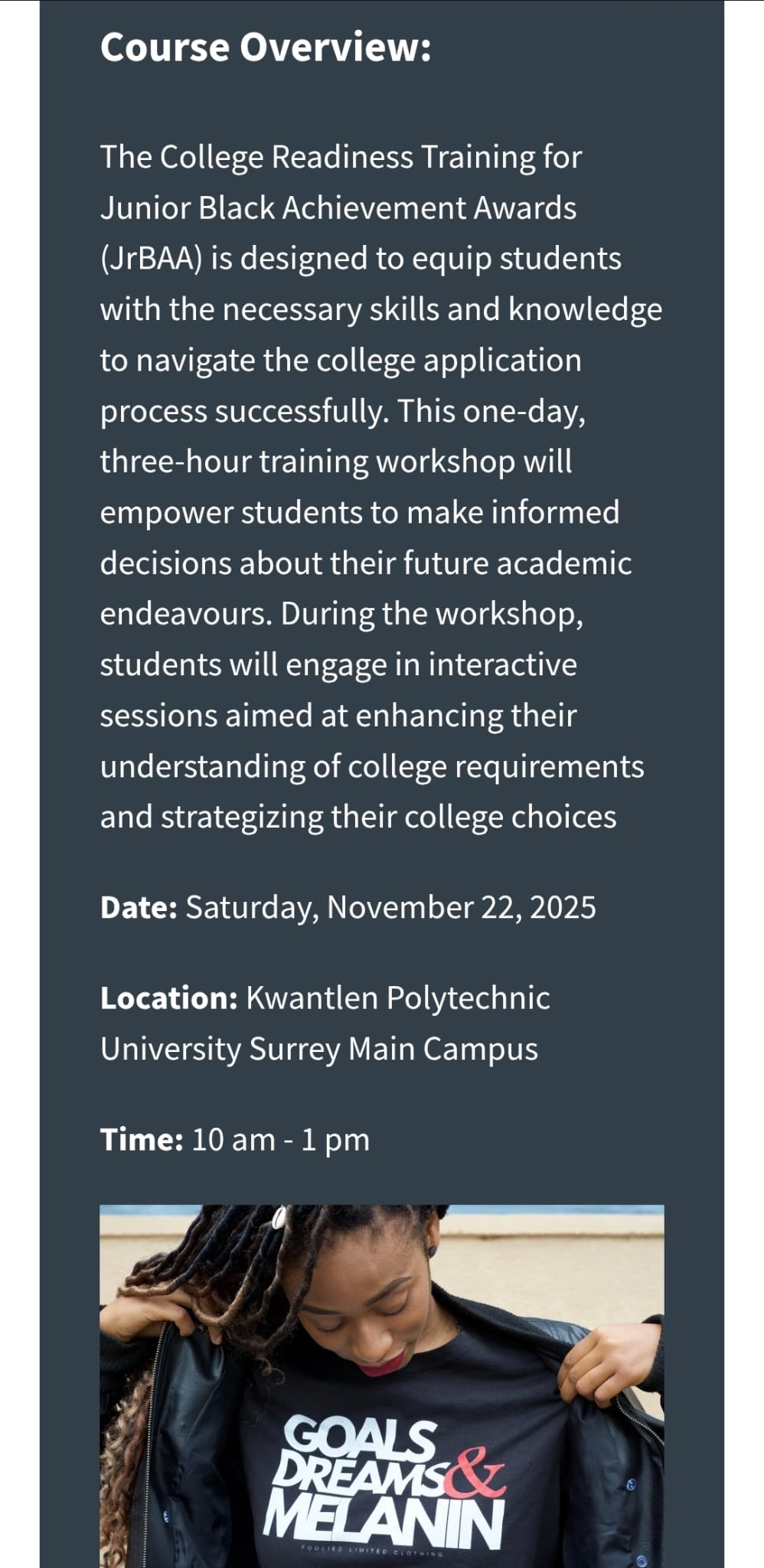 jrbaa college readiness